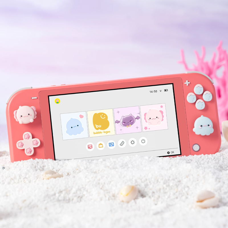 Party Games Nintendo Switch - Aquarium party Silicone Soft D-pad Button