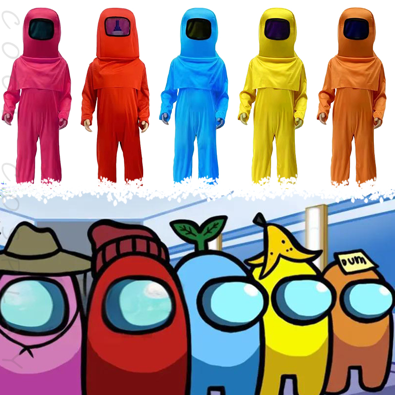 Party Games Kids Birthday - Halloween Astronaut Boys Jumpsuit Anime Cosplay