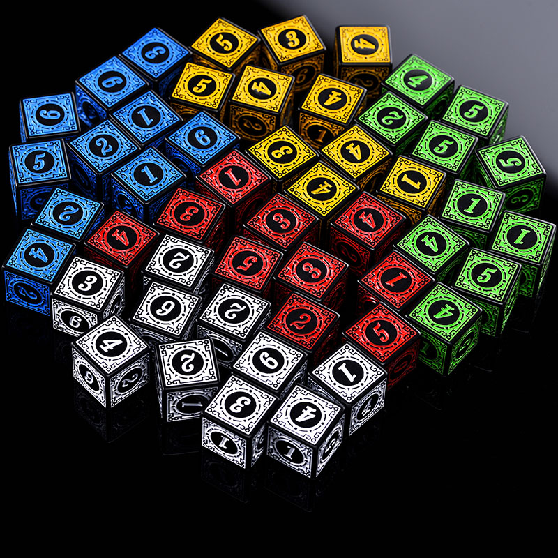 10PCS/Set Acrylic Dice Set D6  - đánh giá và giá Party Games Easter