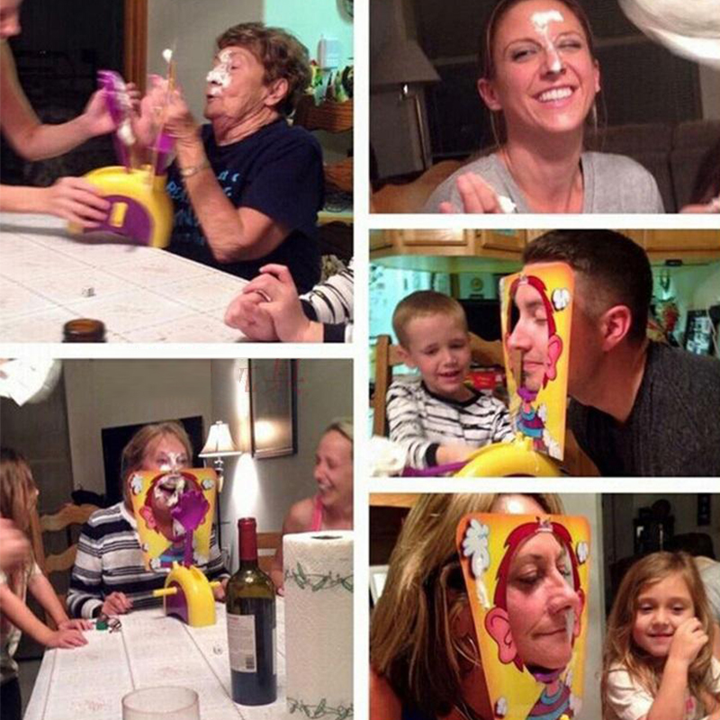 Pie Cream Face Game Family Par - đánh giá và giá Party Games Kids And Adults