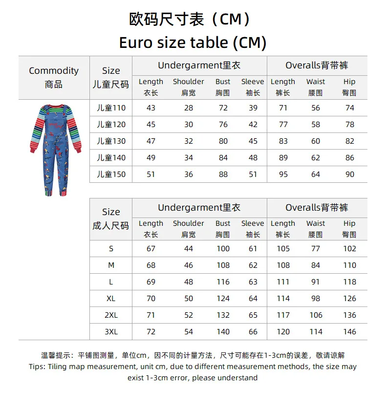 2025 Chucky Cosplay Costume Sh - đánh giá và giá Party Games Kids And Adults