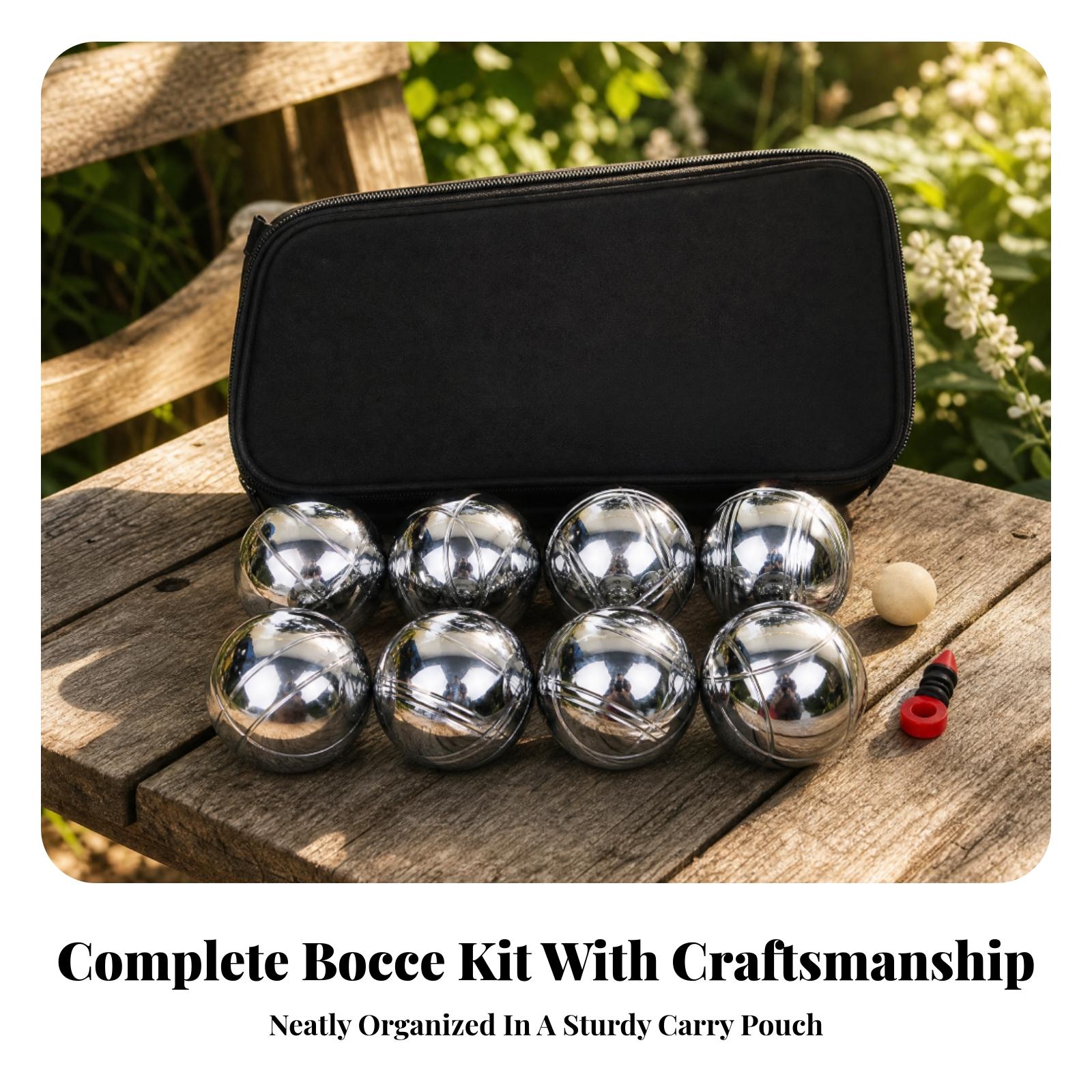 Bocce Lawn Game with Reflectiv - đánh giá và giá Bocce Ball Lawn