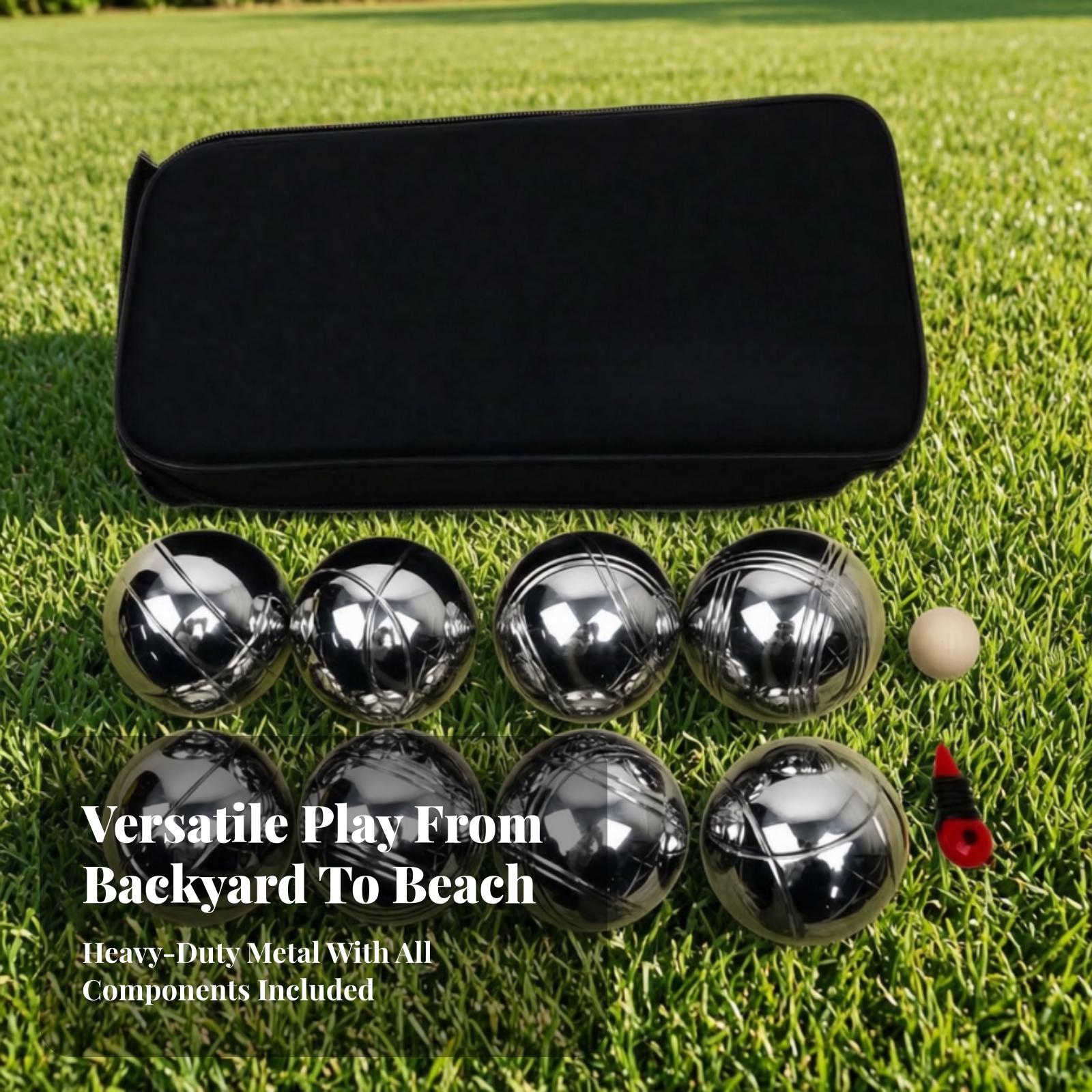 Bocce Lawn Game with Reflectiv - đánh giá và giá Bocce Ball Lawn