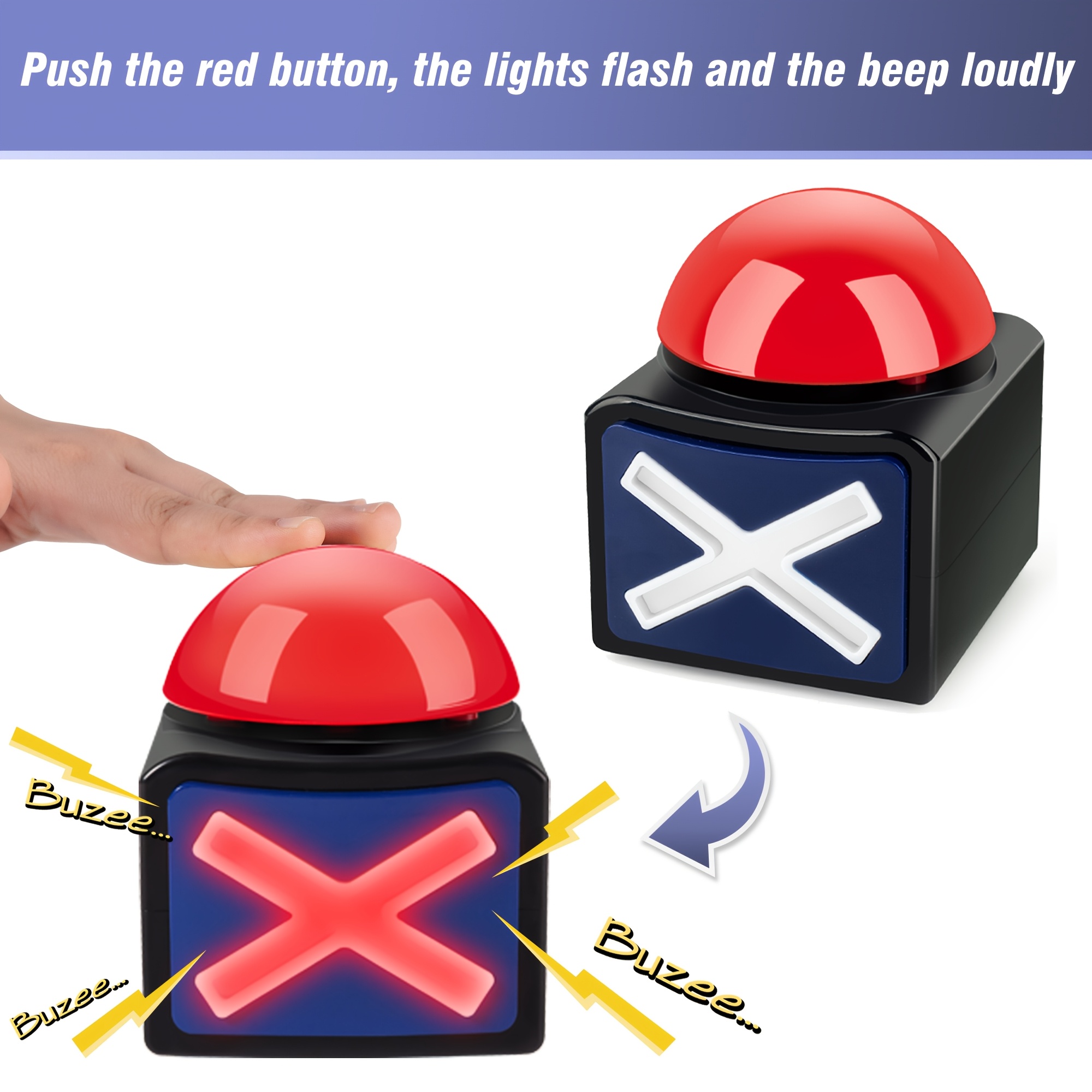 Black and Red Light-Up Sound B - đánh giá và giá Party Games Easter