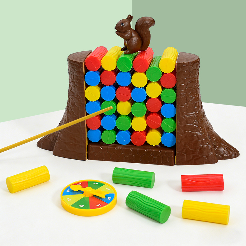Squirrel Push Log Balance Boar - đánh giá và giá Party Games At Home