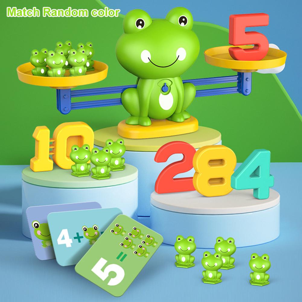 1Set Frog Balance Scale Cards  - đánh giá và giá Party Games Kids Birthday
