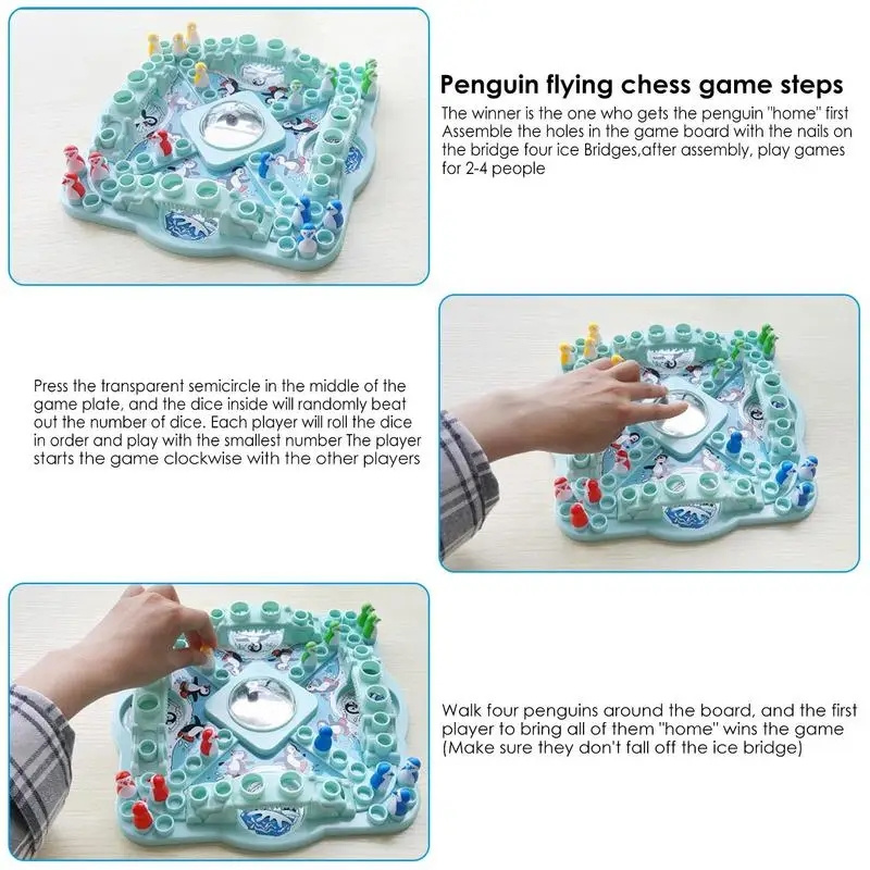 Multiplayer Penguin Flying Che - đánh giá và giá Party Games At Home
