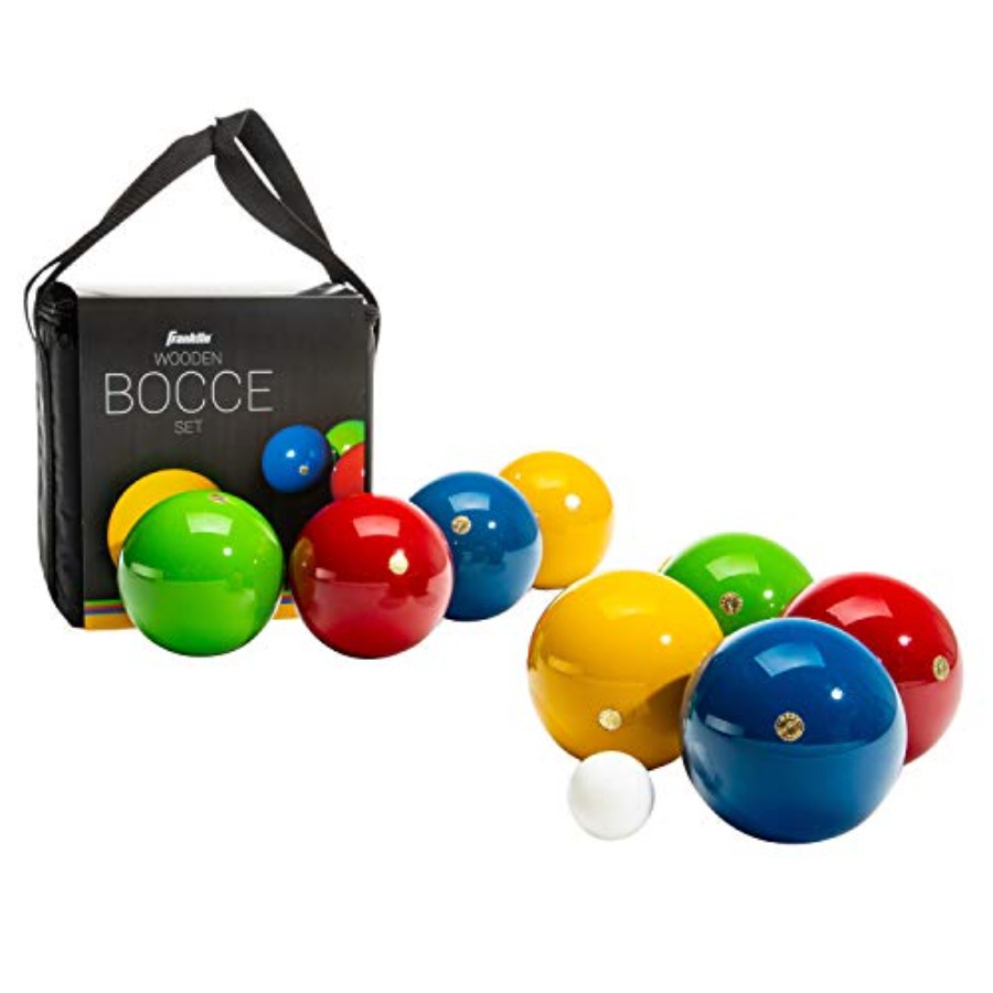 Bocce Ball Set 8 Wooden Balls  - đánh giá và giá Bocce Ball Lawn