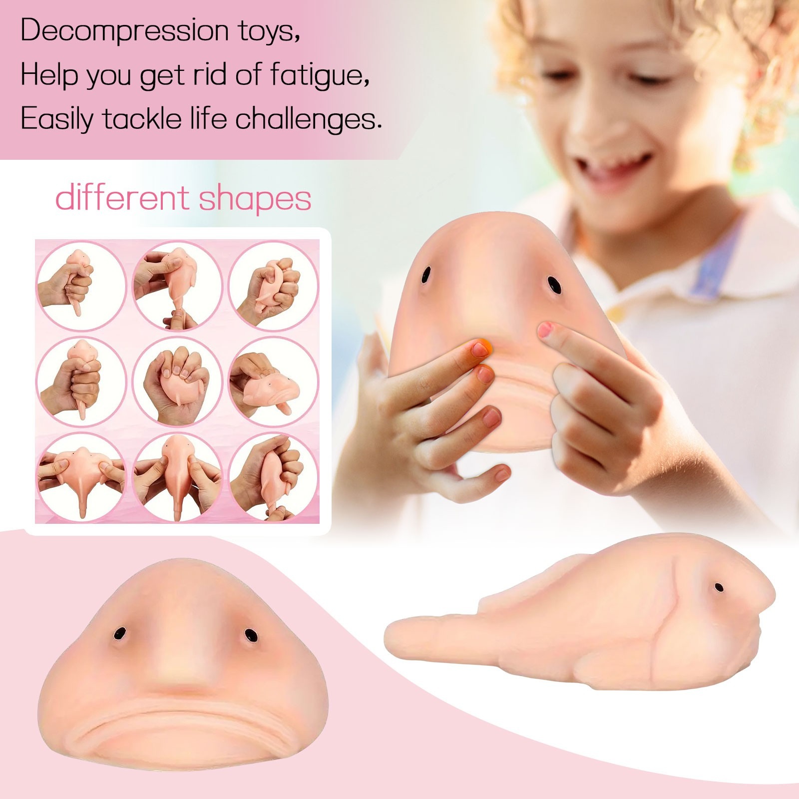 Squishy Blobfish Squeeze Toy S - đánh giá và giá Party Games Easter